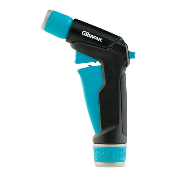 Gilmour 839112-1001 Front Trigger Adjustable Hose Nozzle, Blue/Black