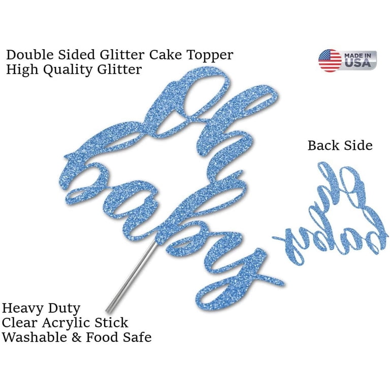 Oh Baby Shower Party Decoration Children's Day Acrylic Cake Decorative Cake Topper-806001