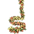 thumbnail image 1 of Guirnalda de 3 piezas de flores de rosa artificial para boda, hogar, jardín, fiesta, decoración (amarillo), 1 of 4