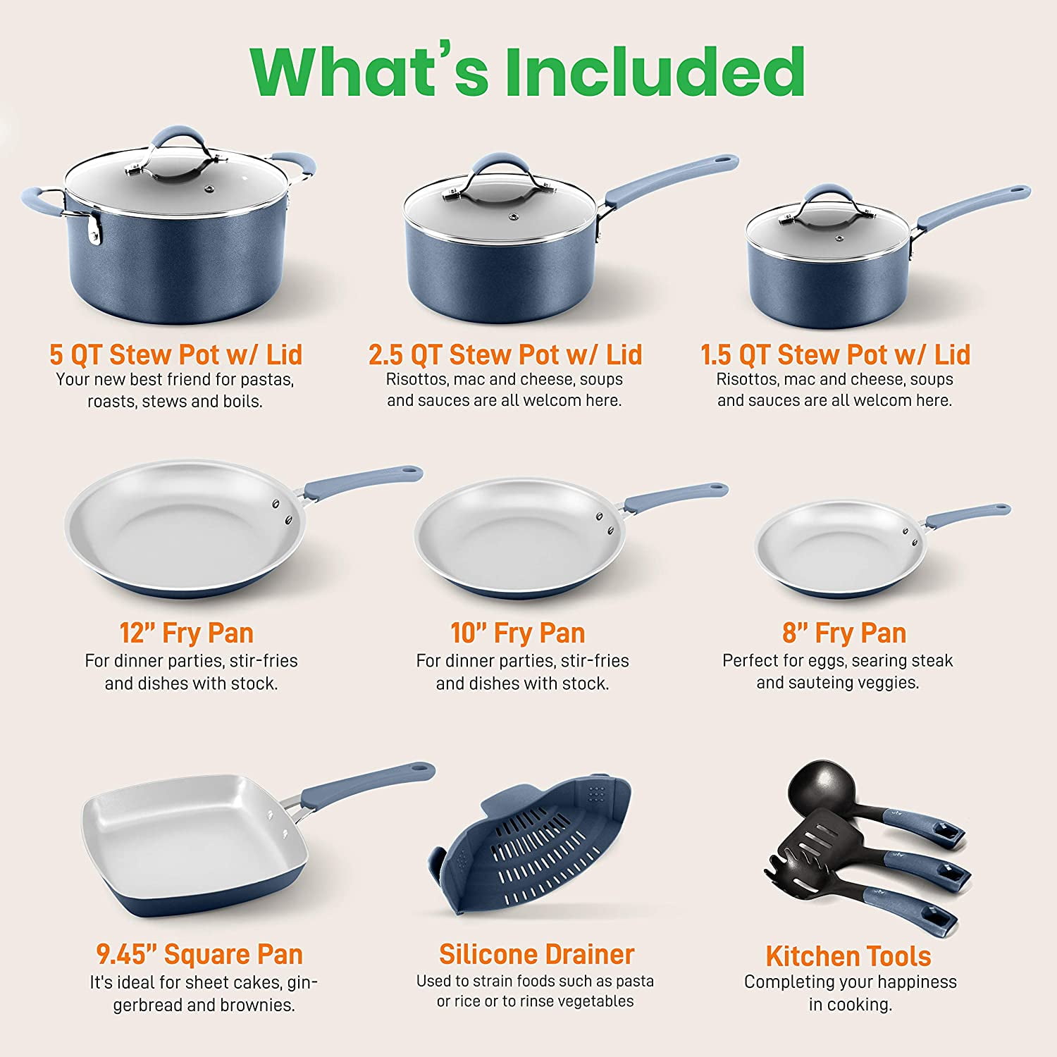 Kitchenware – Pots, Pans & Kitchen Accessories