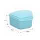 thumbnail image 2 of Caja portátil para almacenar y limpiar prótesis dentales, práctica y segura, material de alta calidad, sin toxinas ni olores, colores variados (rojo, amarillo, verde, azul, rosa, blanco). Ideal para, 2 of 6
