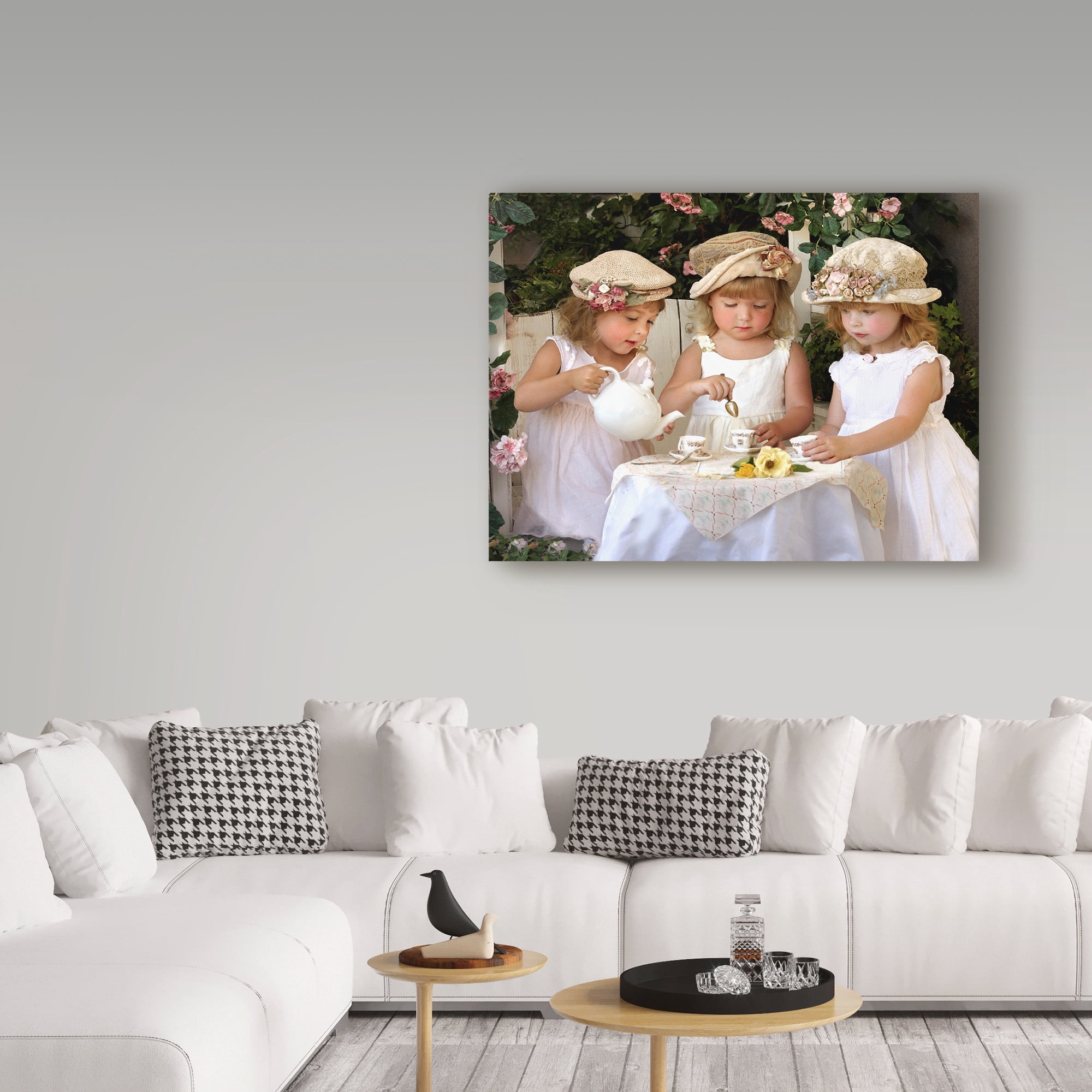 Trademark Fine Art 'Murphys Girls' Canvas Art by Sharon Forbes