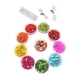 thumbnail image 1 of 1 juego de cuentas de plástico de colores para hacer pulseras, ideal para niños y adolescentes. 10 cuerdas de cuentas de caja., 1 of 9