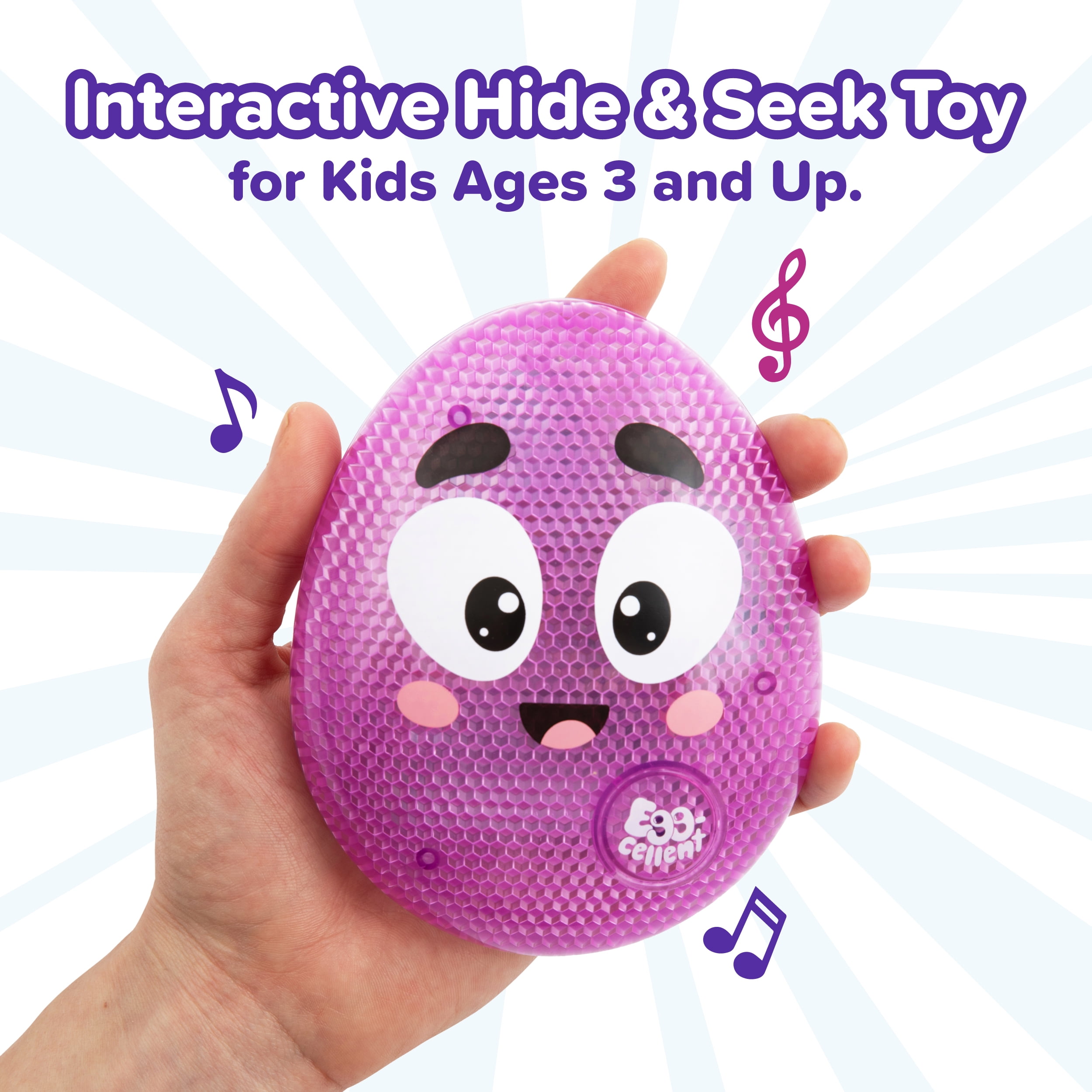The Eggcellent Hide & Seek Game, a Fun Way to Play & Explore for Kids Ages 3+