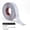 WHITE, variant on 1PC 3M Multi Roll Self Adhesive Wall Tape Protector Trim Wall Corner Guard Edge Stick Molding Trim Windows Tables Countertop