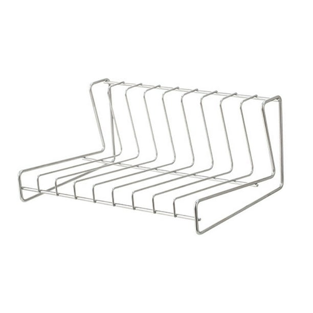 Escurridor de platos, escurridor de platos, escurridor de platos, organizador de tapa, fácil de usar, espacio 9 cuadrícula