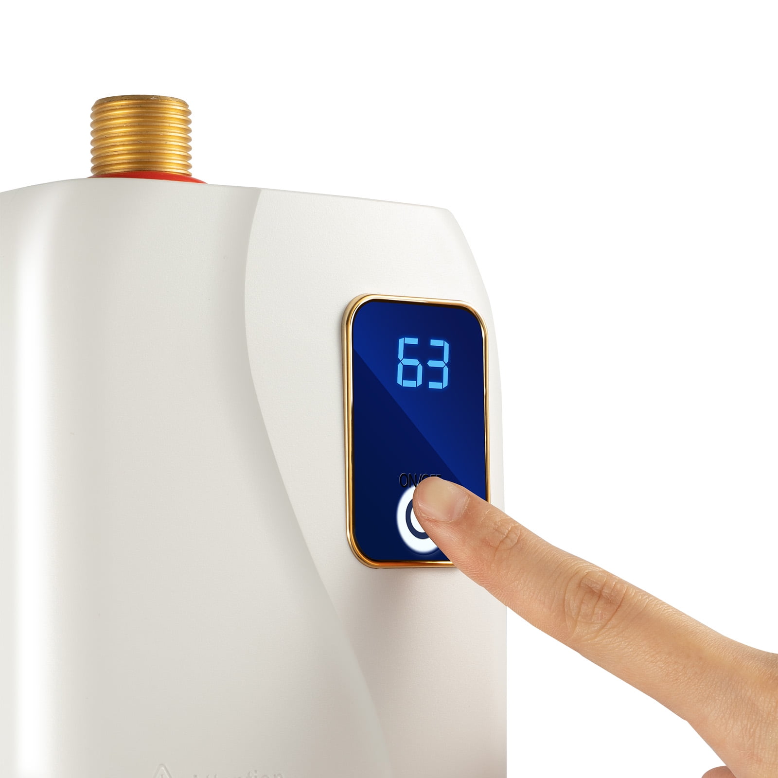 Compact Electric Water Heater – Fast Heating Pipe, Energy-Saving Design, and Easy Operation