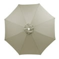 thumbnail image 1 of Housse de Protection, 8 Nervures Remplacement de Parasol 10 Pieds Toile de Remplacement pour Parasol de Jardin Extérieur, Décoration Intérieure, 1 of 8