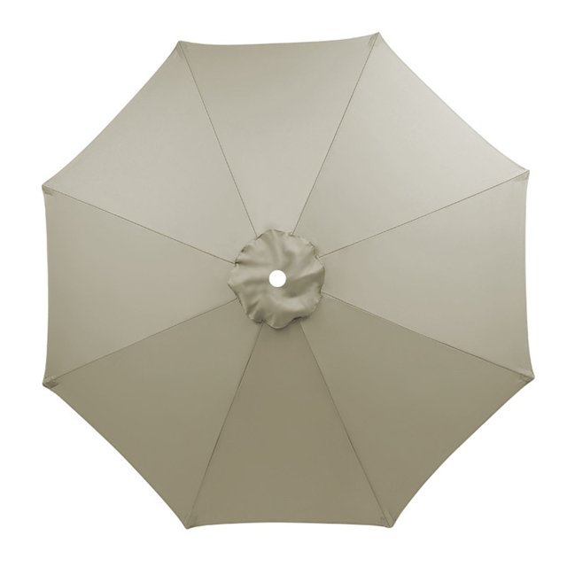 Housse de Protection, 8 Nervures Remplacement de Parasol 10 Pieds Toile de Remplacement pour Parasol de Jardin Extérieur, Décoration Intérieure