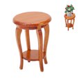thumbnail image 4 of Wooden Stool Model,  Kinesthetic Training Retro Style Design Doll House Stool  For 1:12 Scale Dollhouse, 4 of 8