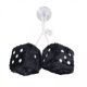 thumbnail image 1 of Dados de Espejo Sunnimix Colgantes Suaves Negro 4 piezas, 1 of 8