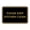 Black Gold, variant on Classic Framed Please Keep Kitchen Clean Sign (Black / Silver) - Small