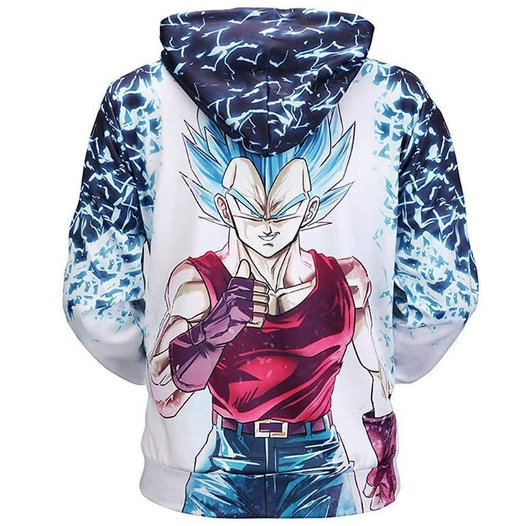 Dbz vegeta hoodie clearance