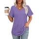 thumbnail image 2 of Chaqueta deportiva,Suéter estampado con cuello en V para mujer, top informal de manga corta, tejido suave, ideal para primavera y verano, sopatenor, 2 of 8