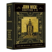 John Wick Chapter 1-3 Stash Book Collection (Walmart Exclusive) (Steelbook Box Set) (4K Ultra HD + Blu-Ray + Digital Copy)