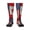 1 Black, variant on Women's Knee High Socks Canadian America Flag Thermal Soft Knee Long Socks