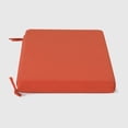 thumbnail image 3 of WestinTrends Solace Water Resistant Outdoor Patio Bench Seat Cushion, 46 x 18, Orange, 3 of 7