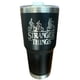 thumbnail image 1 of Termo de acero inoxidable Strenger things color negro 30 Oz, 1 of 3