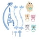 thumbnail image 5 of Móvil de cuna musical para bebé con juguetes giratorios colgantes, 500 melodías incorporadas, juguete para recién nacidos de 0 Azul, 5 of 9