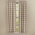 thumbnail image 2 of Park Designs Natural Tan Buffalo Check Panels 63"L, 2 of 6