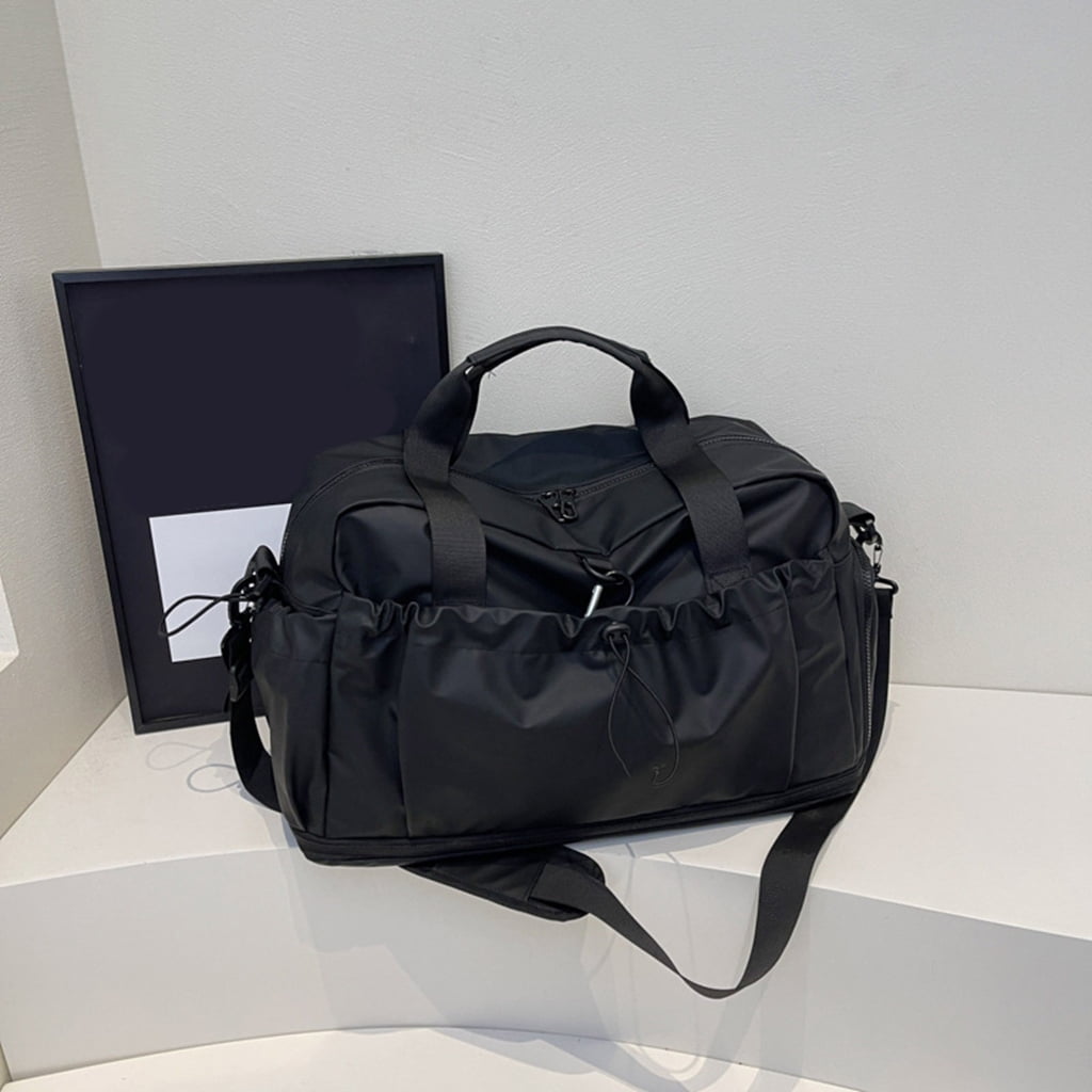 Functional Waterproof Travel Organizer With Wet Dry Pockets And Shoe Compartment