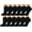 Black, variant on Womens Low-Cut Ankle Socks No-Show Colorful Pattern Fun Socks – 12 Pair