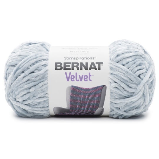 Bernat Velvet Yarn-Softened Blue