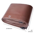 thumbnail image 4 of SKYSHALO Tarp Heavy Duty Waterproof 20 x 40 ft 16 Mil Plastic Poly Tear UV Resistant, 4 of 9