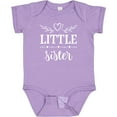thumbnail image 3 of Inktastic Little Sister Girls Baby Bodysuit, 3 of 5