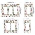 thumbnail image 2 of Yayeee Rocker Switch Wall Plate 1-Gang 4.6"x2.9" Home Decorative Outlet Cover, Brown Christmas House, 2 of 6