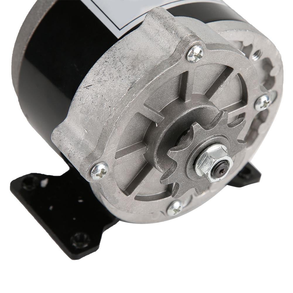 CHICIRIS 12 Volt Gear Reduction Electric Motor, 12V 250W Electric Motor Heavy Duty DC Gear Reduction Brush Motor, With 9 Tooth Sprocket, For Electric ...