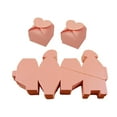 thumbnail image 4 of 50x Cajas de Dulces Cajas de Papel para Regalos del Día de San Valentín Cajas Plegables de Panadería para Compromiso Aniversario de San , Rosa Macarena Cajas de papel, 4 of 8