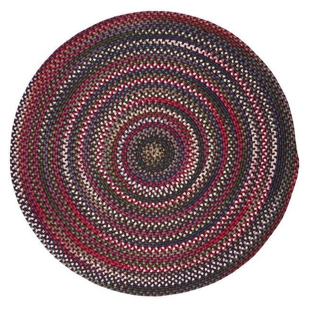 Colonial Mills DF81R060X060 5 ft. Deerfield Round Rug, Deep Russet