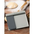 thumbnail image 5 of 6 inch Premium Multi-Purpose Bowl Scraper and Dough Chopper in Gray, 5 of 11