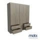 thumbnail image 2 of Mobi Ropero 152cm De Madera Sauce Fresno Closet Organizador Mobi Muebles Contemporáneo, 2 of 8