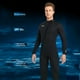 thumbnail image 1 of Traje de Neopreno Trajes de neopreno Traje de buceo cálido de una pieza Accesorios para exteriores (Hombres M) Kuymtek Hombre negro T M para Unisex, 1 of 7