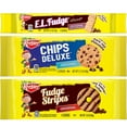 thumbnail image 2 of Keebler Cookies Fudge Stripe Original, E.L. Fudge Elfwich Original & Chips Deluxe Original Cookies Variety Pack, 12 Ct, 2 of 6