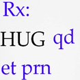 thumbnail image 3 of CafePress - Hug Rx Ringer T - 100% Cotton Ringed T-Shirt, 3 of 4