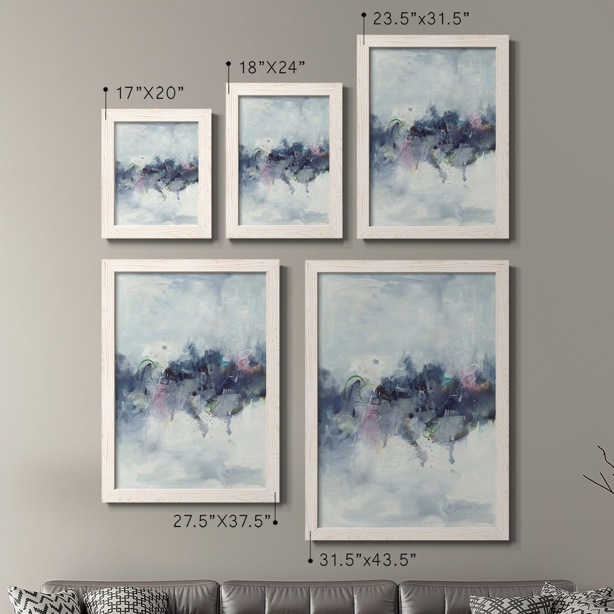 Birds I - Premium Framed Canvas 2 Piece Set - Ready to Hang