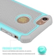 thumbnail image 2 of Apple iPhone 7 Case, Case For iPhone 7, Hybrid Shock Absorbing Best Impact Defender Rugged Slim Cover Shell Plastic Outer & Rubber Silicone Inner For iPhone 7 4.7", 2 of 4