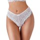 thumbnail image 1 of Zhuge 4 Pares de Bragas para Mujer con Encaje Cruzado Decorativo, Estilo Atractivo y Feminino, Paquete con 4 Unidades, Talle 2XL Blanco, 1 of 5