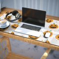 thumbnail image 3 of Long Mouse Pads for Desk,Classic Halloween Pumpkins Pattern Desk Mats on Top Of Desks, Desk Mouse Pad Extra Large with 3mm Non-Slip Base and Stitched Edge for Gaming,Office,Work,Home 35.4"x15.7", 3 of 6