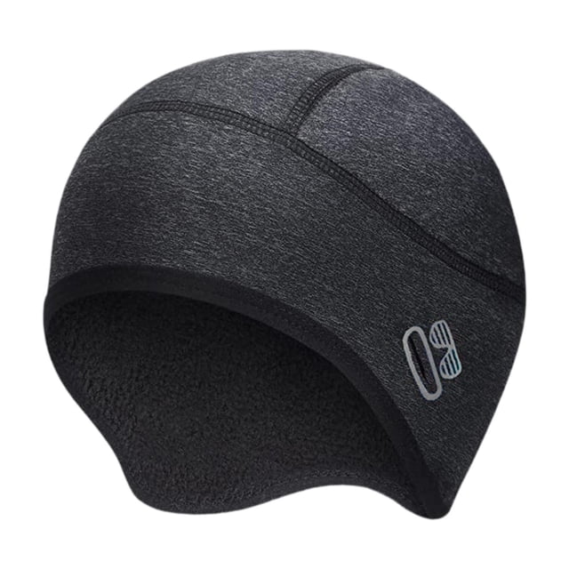 Forro para casco de invierno, gorro tipo , forro para casco para correr, en cicleta Gris oscuro