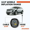thumbnail image 6 of Sylvania Plus Portable Tire Inflator with Auto Stop, LED Digital Display & Case, 6 of 8