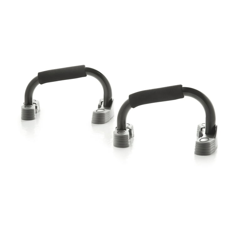 Gold s Gym Angled Grip Push Up Stands with Anti Slip Feet