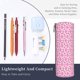 thumbnail image 3 of Disketp Cool Flamingos Estuche Organizador de Lápices de Cuero, Estuche de Oficina con Cremallera para Bolígrafo y Lápiz, 3 of 6