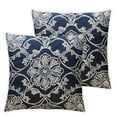 thumbnail image 2 of Nawypu Decorative Throw Pillow Cover Pillowcase for Couch Bedroom Geometric Pattern Cushion Cover  Blue, 2 of 6