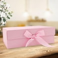 thumbnail image 4 of Gift Box with Ribbon Reusable with Lids Decorative Box Large Closure Storage Box for Keepsake Bridemaid Gifts Birthday Party Pink, 4 of 8