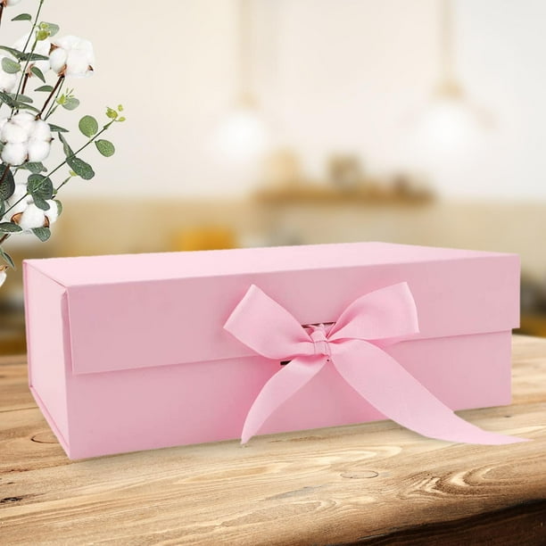 Large gift 2024 box with ribbon