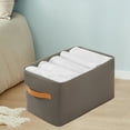 thumbnail image 4 of Large Storage Basket with Steel Frame | Thickened Non-Woven Fabric Clothes & Toy Organizer Box | Multi-Size Options for Dorm & Home Organization, 4 of 6
